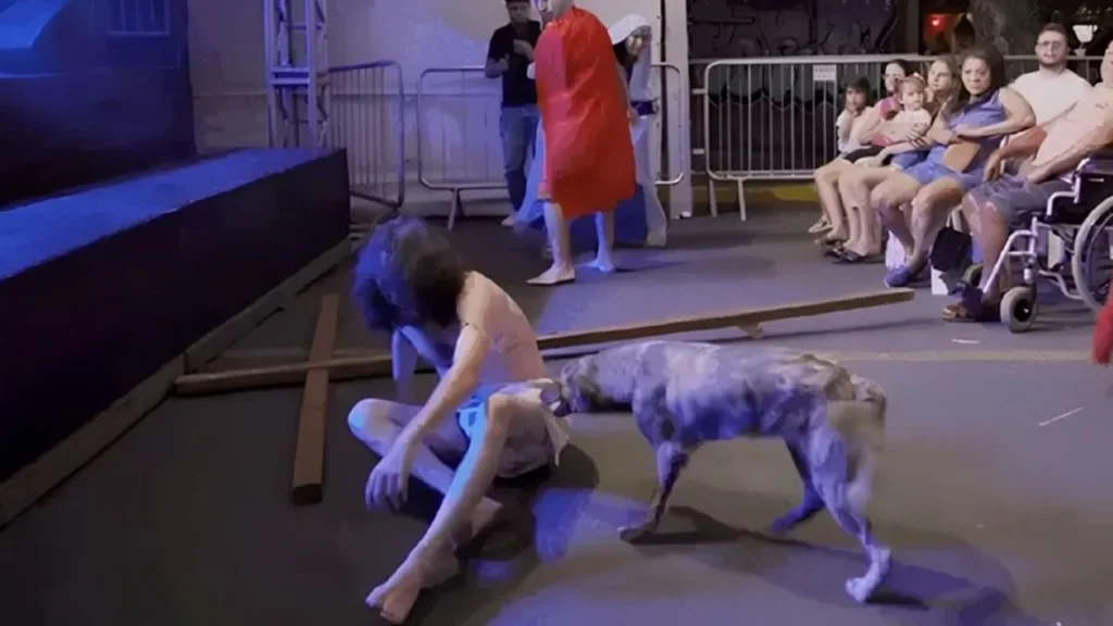 cadela defende Jesus - peça de teatro