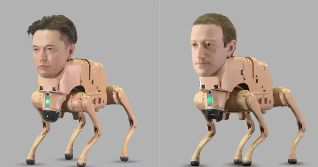 cães robôs