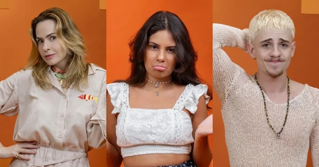 paredão BBB 26 - Ana Paula - Gabriela - Juliano Floss