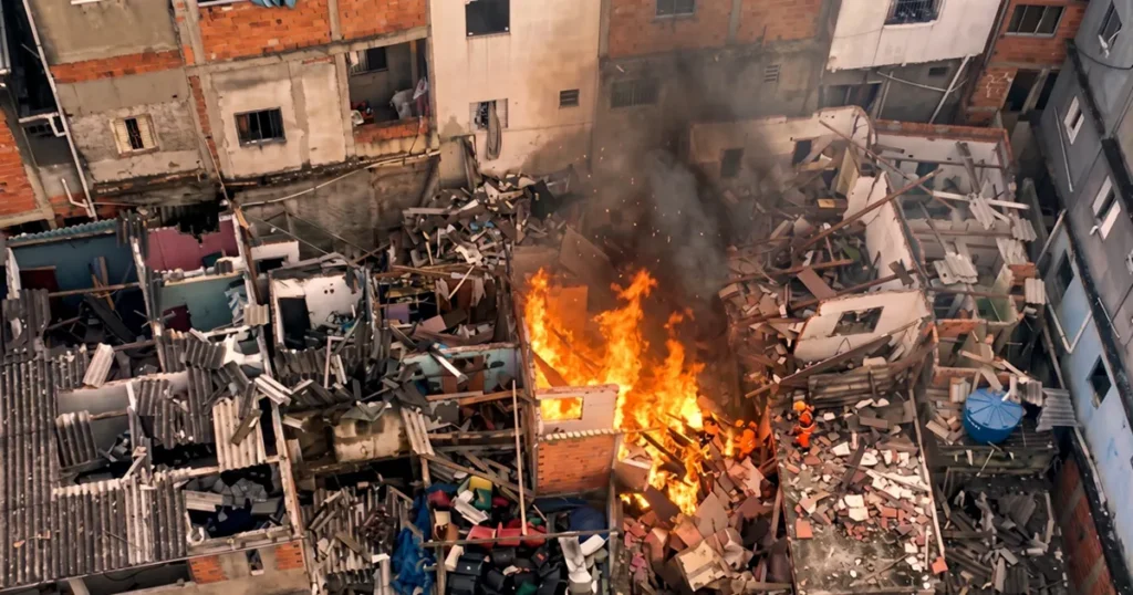 explosão em SP