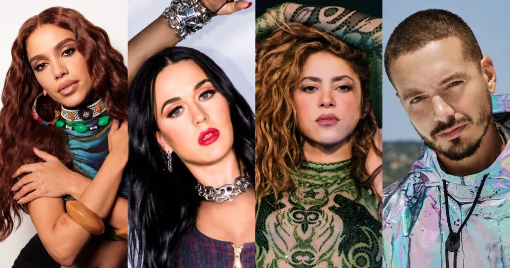 Anitta - Katy Perry - Shakira - J Balvin
