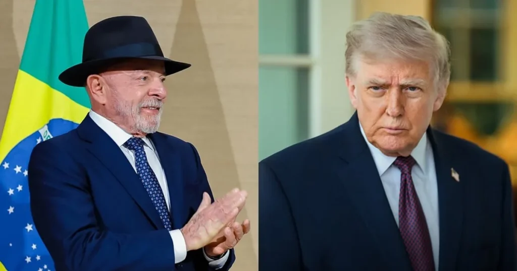 Lula - Donald Trump