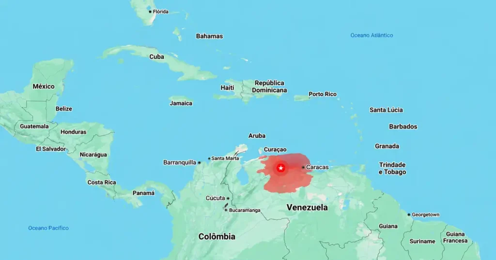 Terremotos na Venezuela Tremor