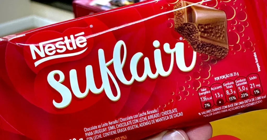 Suflair mudou fórmula suflair sabor chocolate